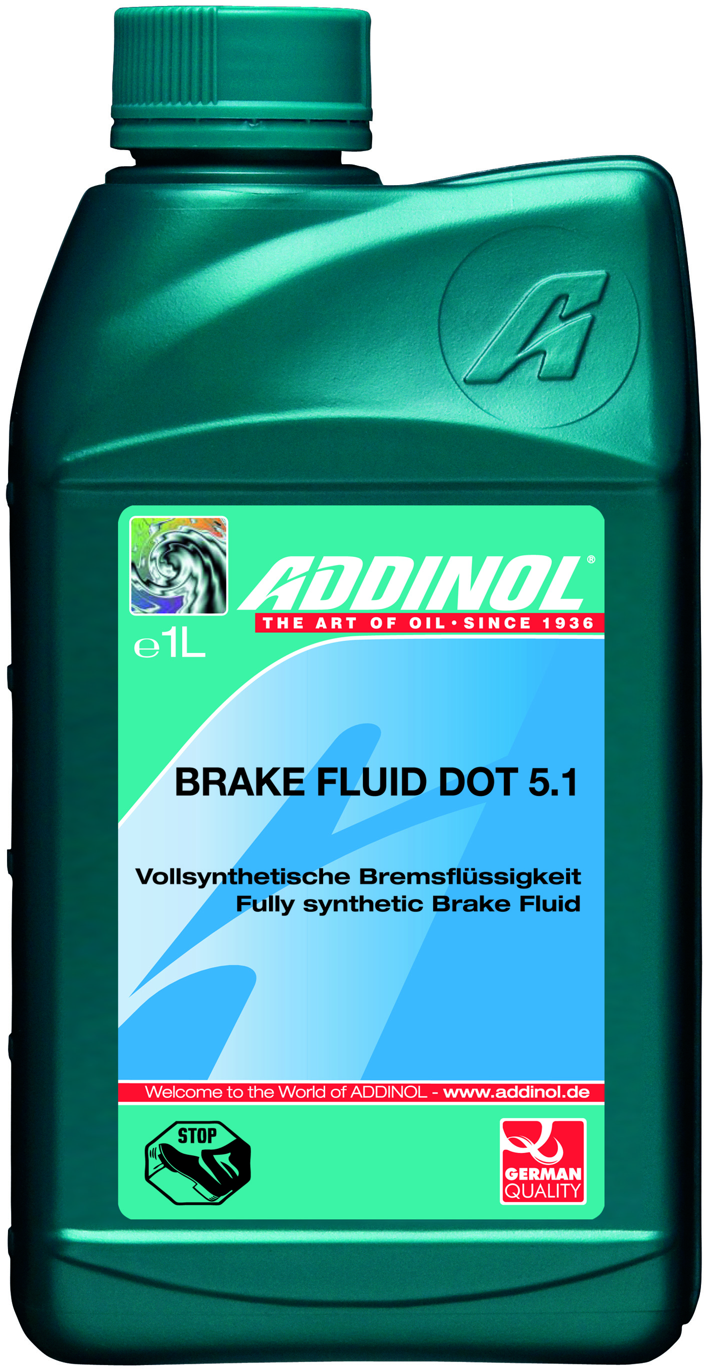 Тормозная жидкость Brake Fluid DOT 5.1 (1л) 4014766073051 ADDINOL – attēls